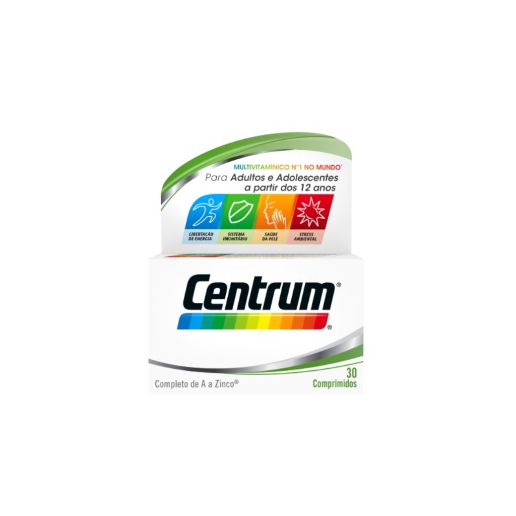 Centrum Luteína Revestidos Saúde Ocular 30 Comprimidos