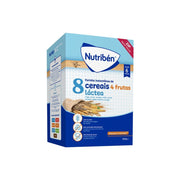 Nutriben 8 Cereais E 4 Frutas Farinha Infantil Com Leite Adaptado 2X300G