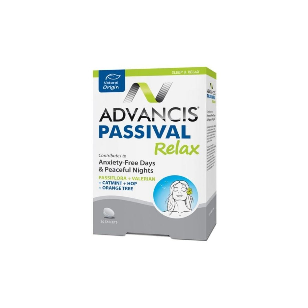 Advancis Passival Comprimidos Revestidos Relaxamento E Ansiedade 30