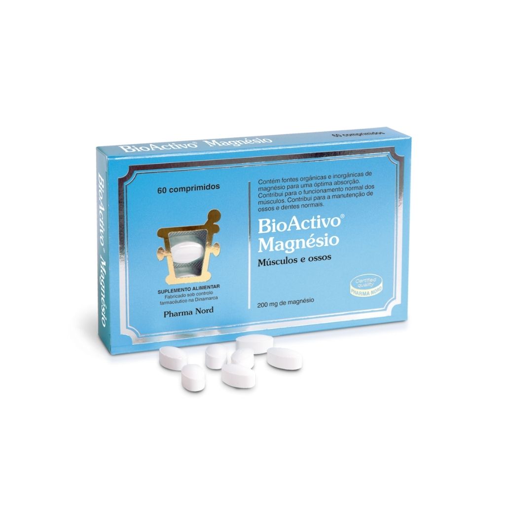 Bioactivo Magnésio Funcionamento Muscular 60 Comprimidos