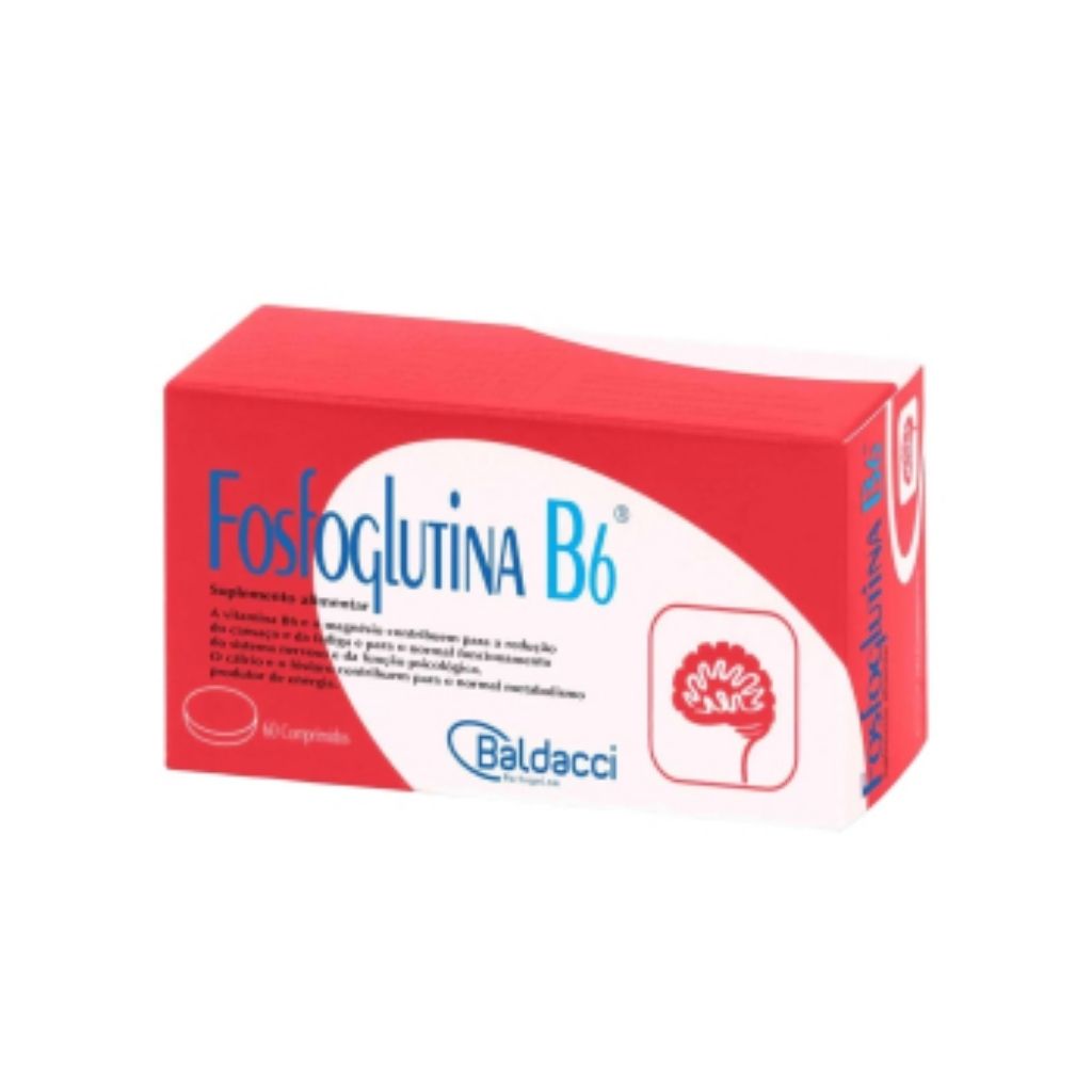 Fosfoglutina B6 60 Comprimidos