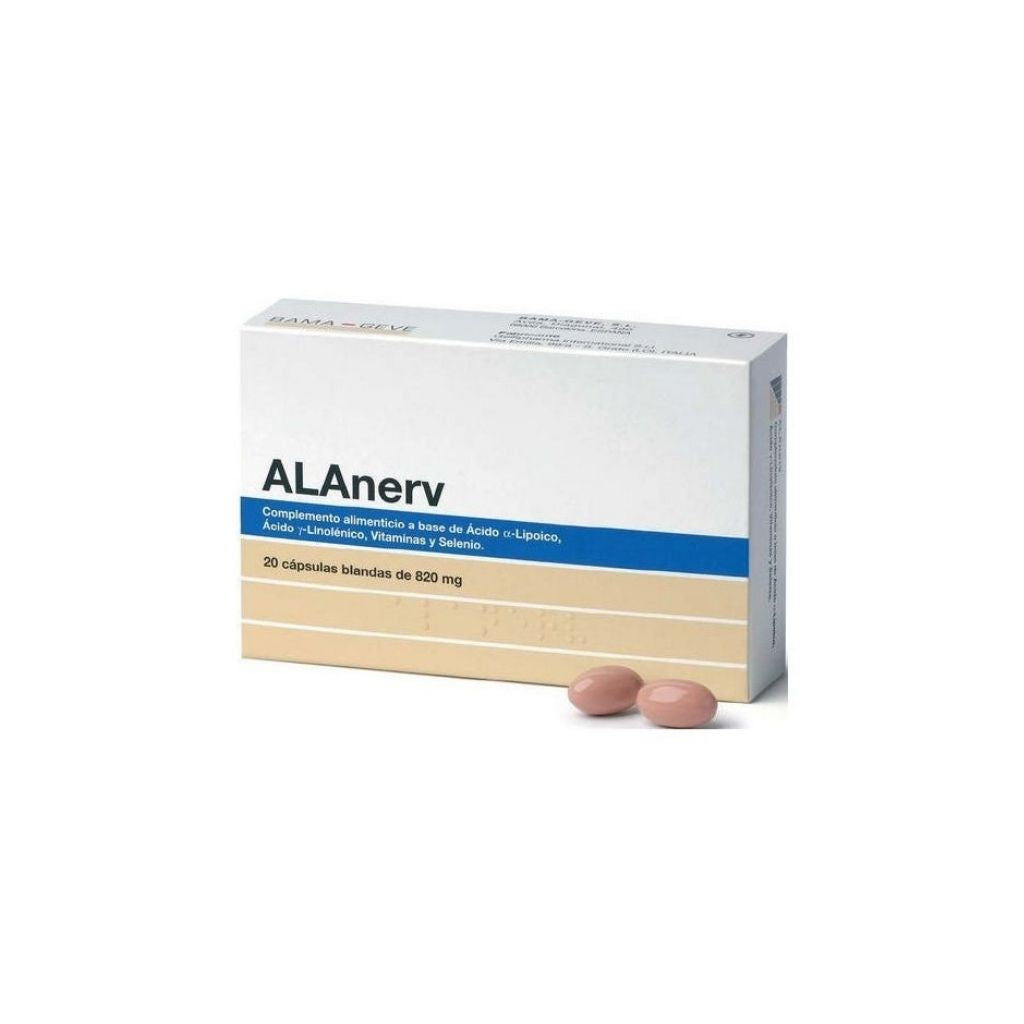 Alanerv Sistema Nervoso 30 Cápsulas