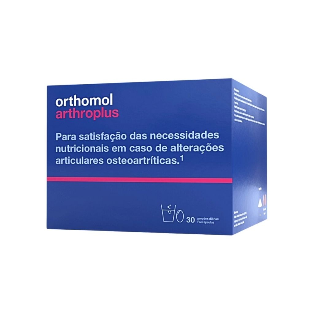 Orthomol Arthro Plus Pó + Para Articulações 15G + 30 Cápsulas