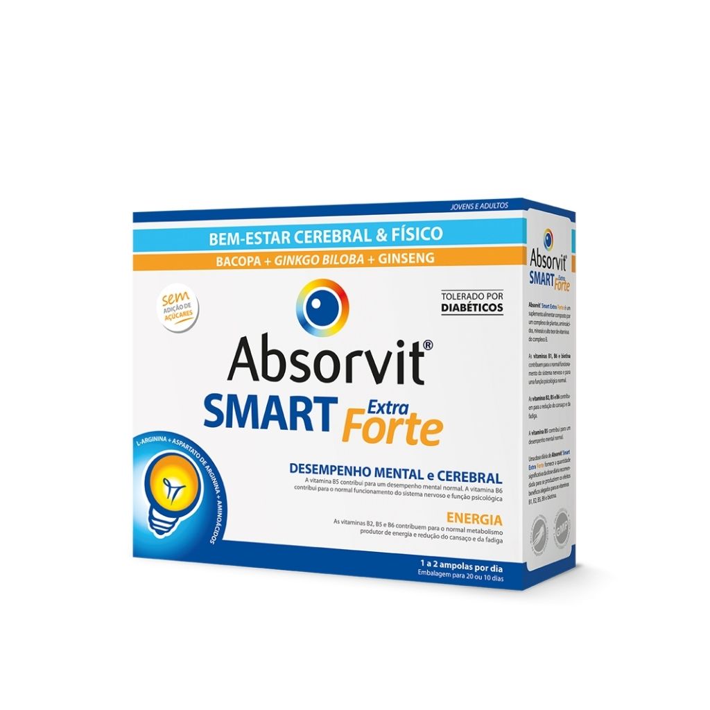 Absorvit Smart Ampolas Extra Forte 10 ml X 30