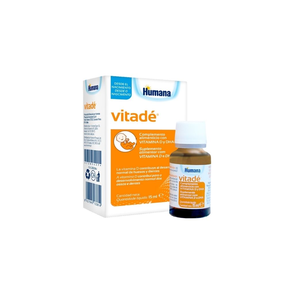 Vitadé 400 Solução Oral Vitamina D3 E Dha 15ml