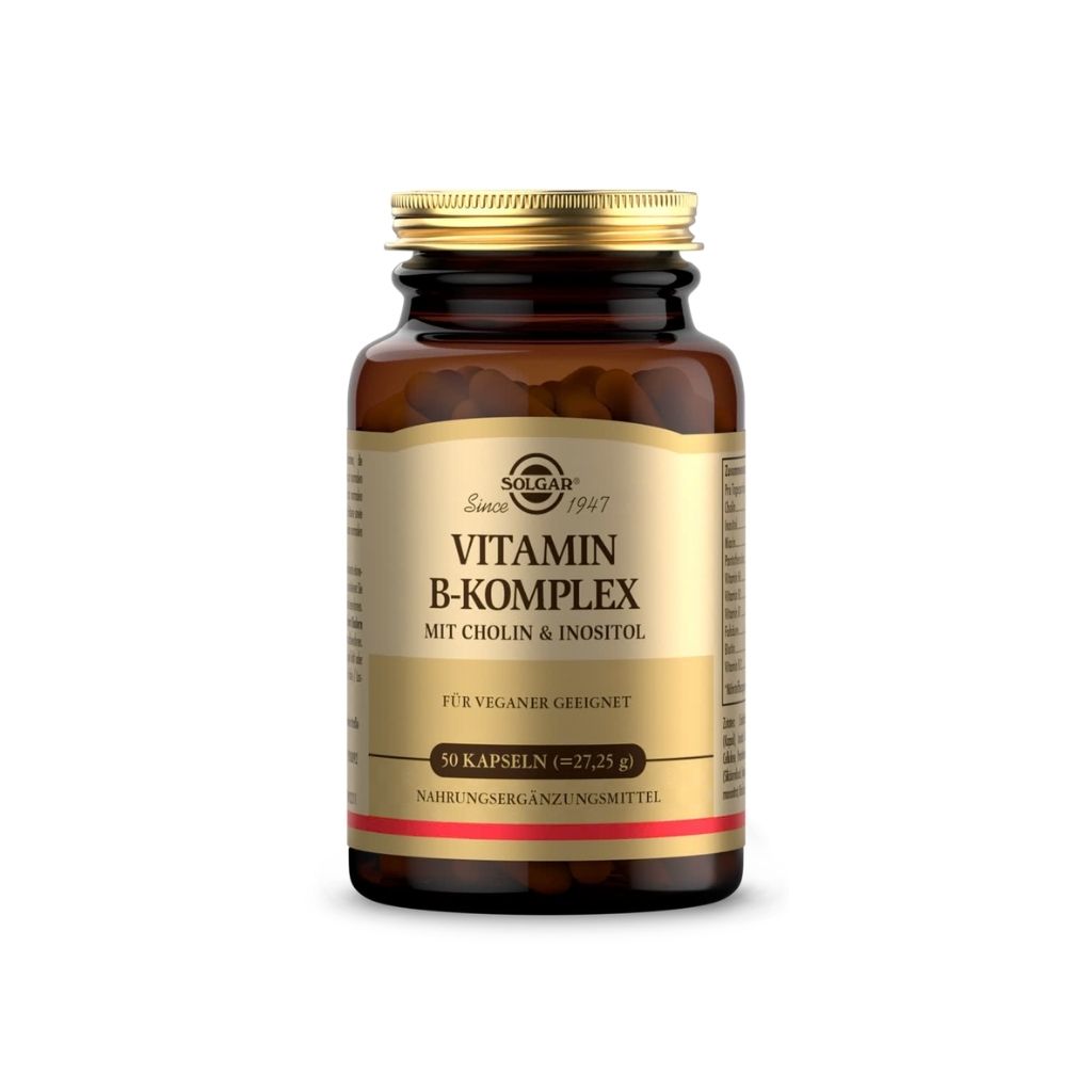 Solgar Vitamin B-Complex 50 Cápsulas