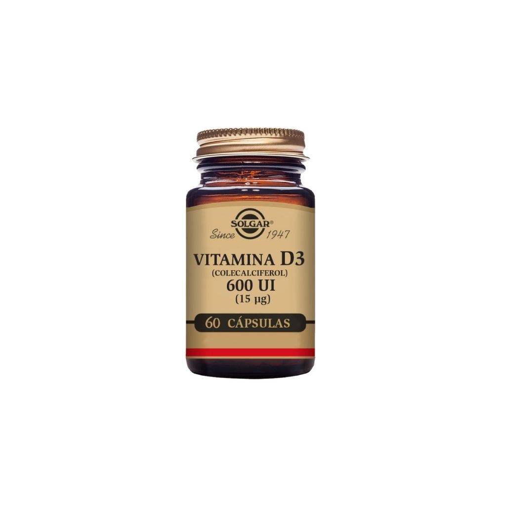 Solgar Vitamina D3 Imunidade 60 Cápsulas