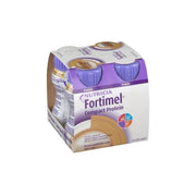 Fortimel Compact Protein Suplemento Líquido Elevado Teor Proteico Sabor Café 125 ml X 4