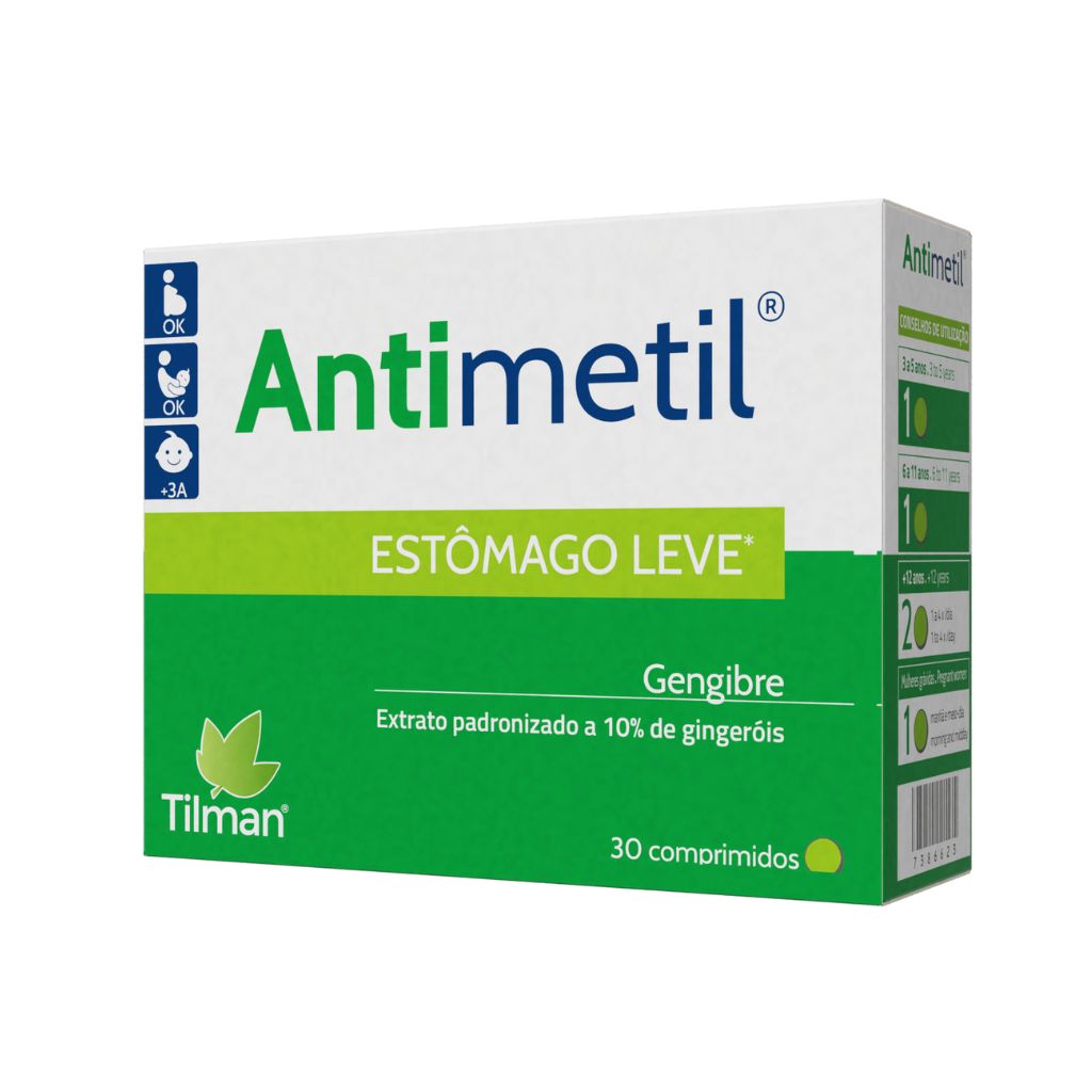 Tilman Antimetil Alívio Náuseas 15 Comprimidos