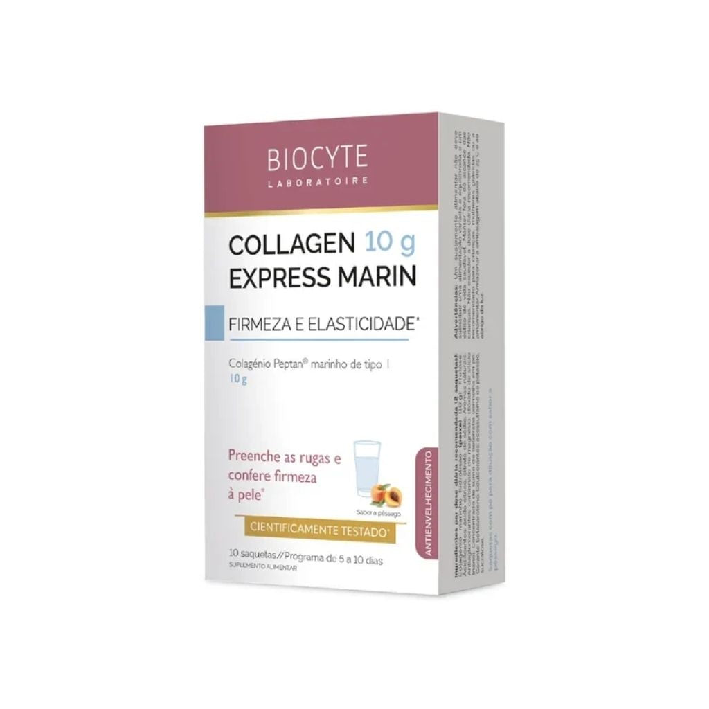 Biocyte Collagen Express Suplemento Alimentar 6g x 10 Saquetas