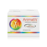 Animativ Multivitamínico E Multimineral Bom Funcionamento Do Organismo 60 Cápsulas