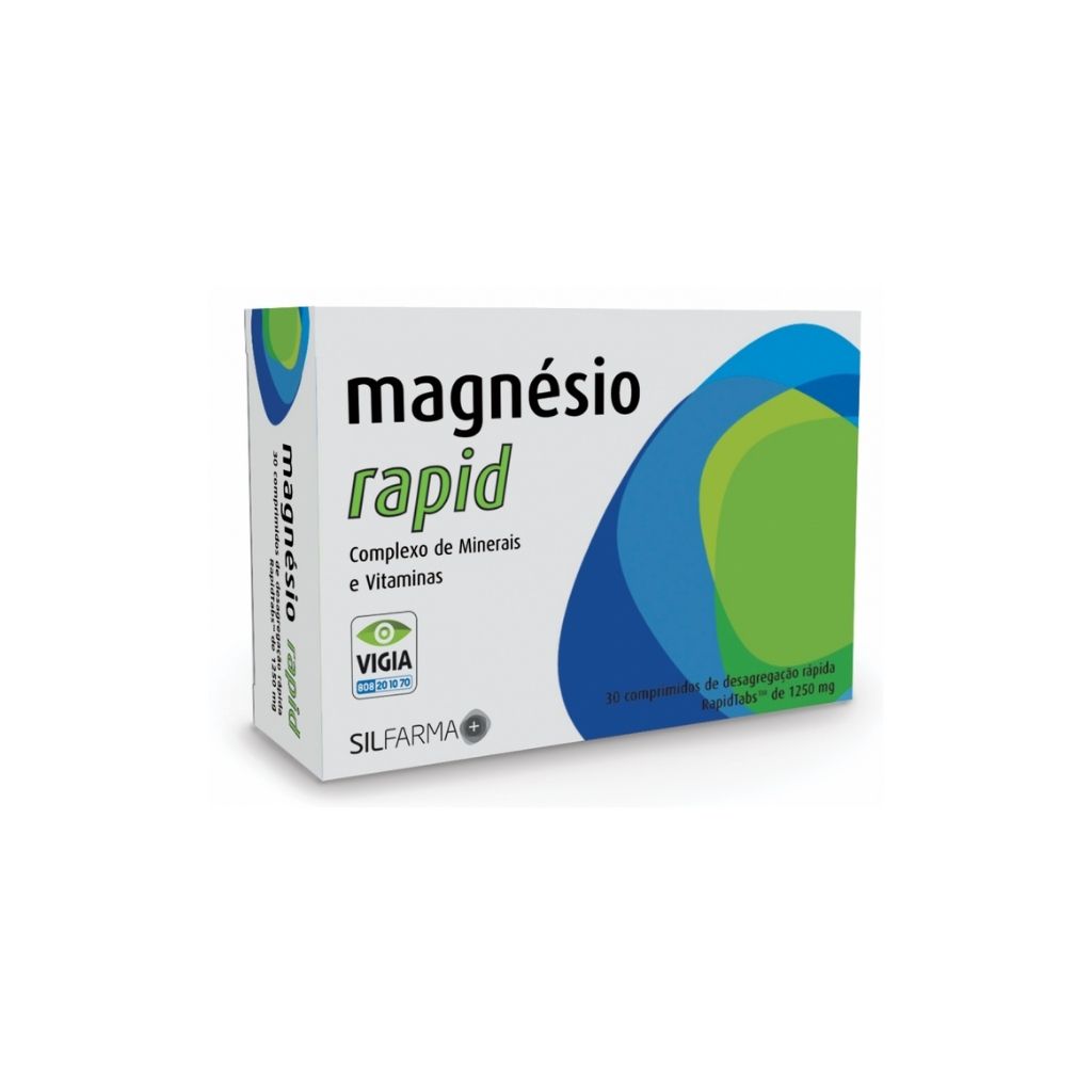 Magnésio Rapid Contribui Para O Normal Metabolismo Produtor De Energia 30 Comprimidos
