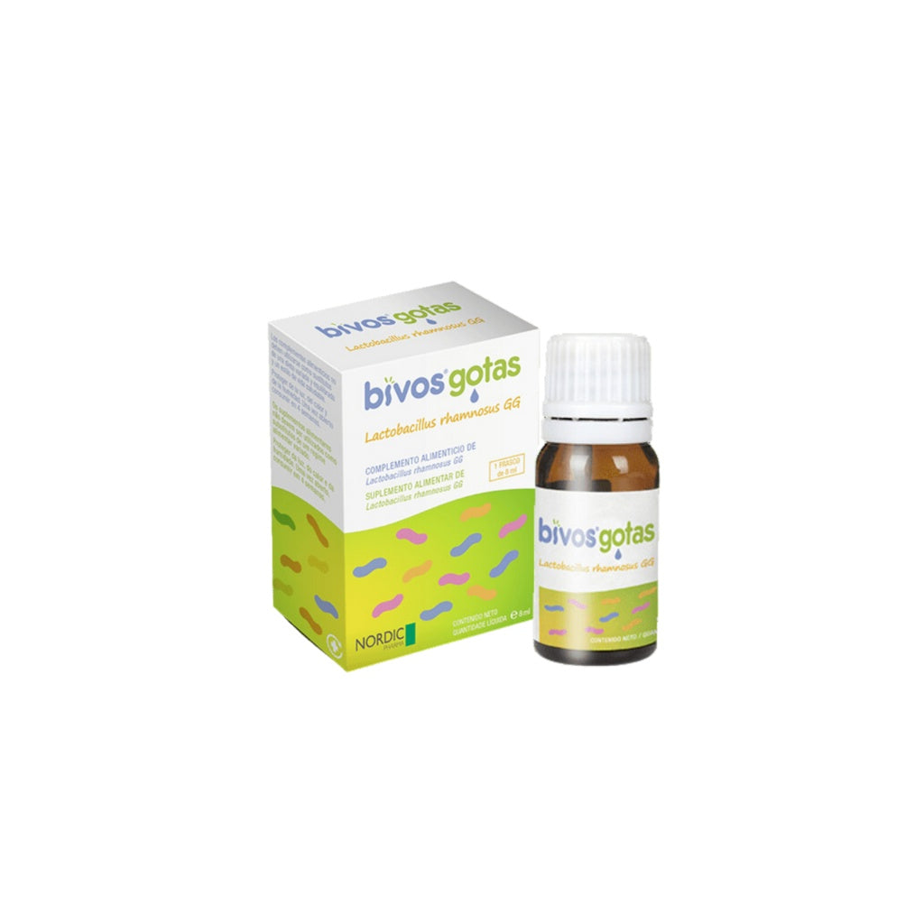 Bivos Probiótico Gotas Restauração Flora Intestinal 8 ml