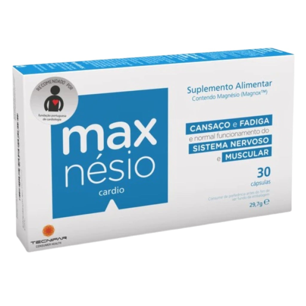 Maxnésio Cardio Saúde Cardiovascular 30 Cápsulas