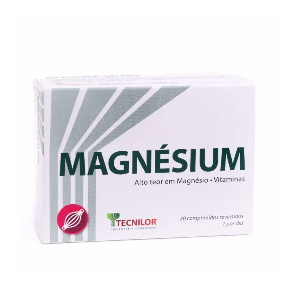 Tecnilor Magnesium Suplemento Magnésio 30 comprimidos