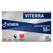 Viterra Homem Platinum 55+ Multivitamínico Para Homens 55+ 30 Comprimidos