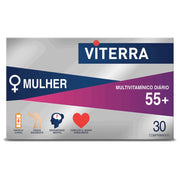 Viterra Platinum 55+ Vitalidade Pós-Menopausa 30 Comprimidos