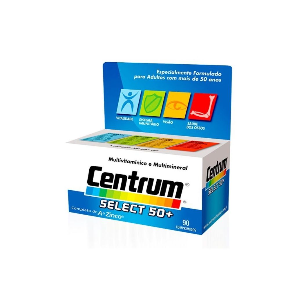 Centrum Select 50+ Vitalidade 90 Comprimidos