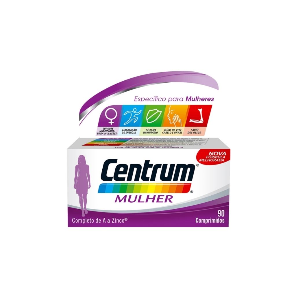 Centrum Mulher Multivitamínico 90 Comprimidos