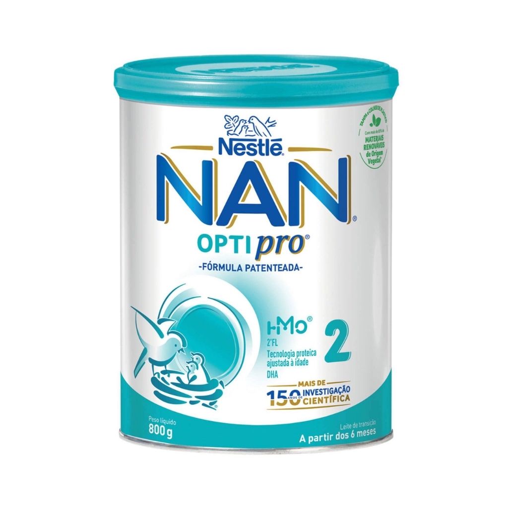 Nestlé NAN Optipro 2 Leite de Transição 800 g