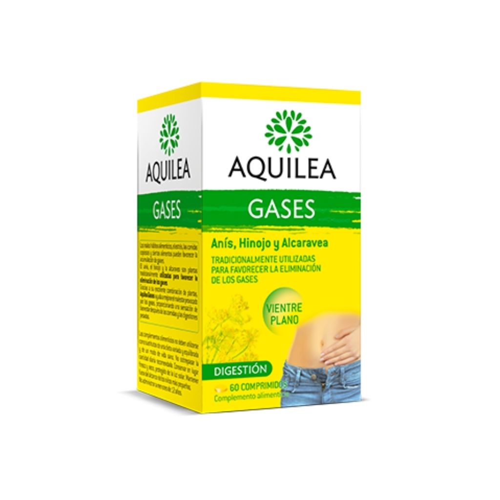 Aquilea Gases Ajuda A Eliminar Gases 60 Comprimidos