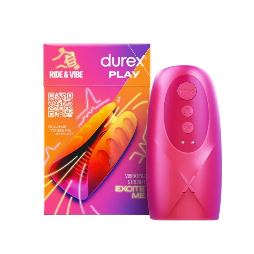 Durex Vibrating Stroker Masturbador Vibratório