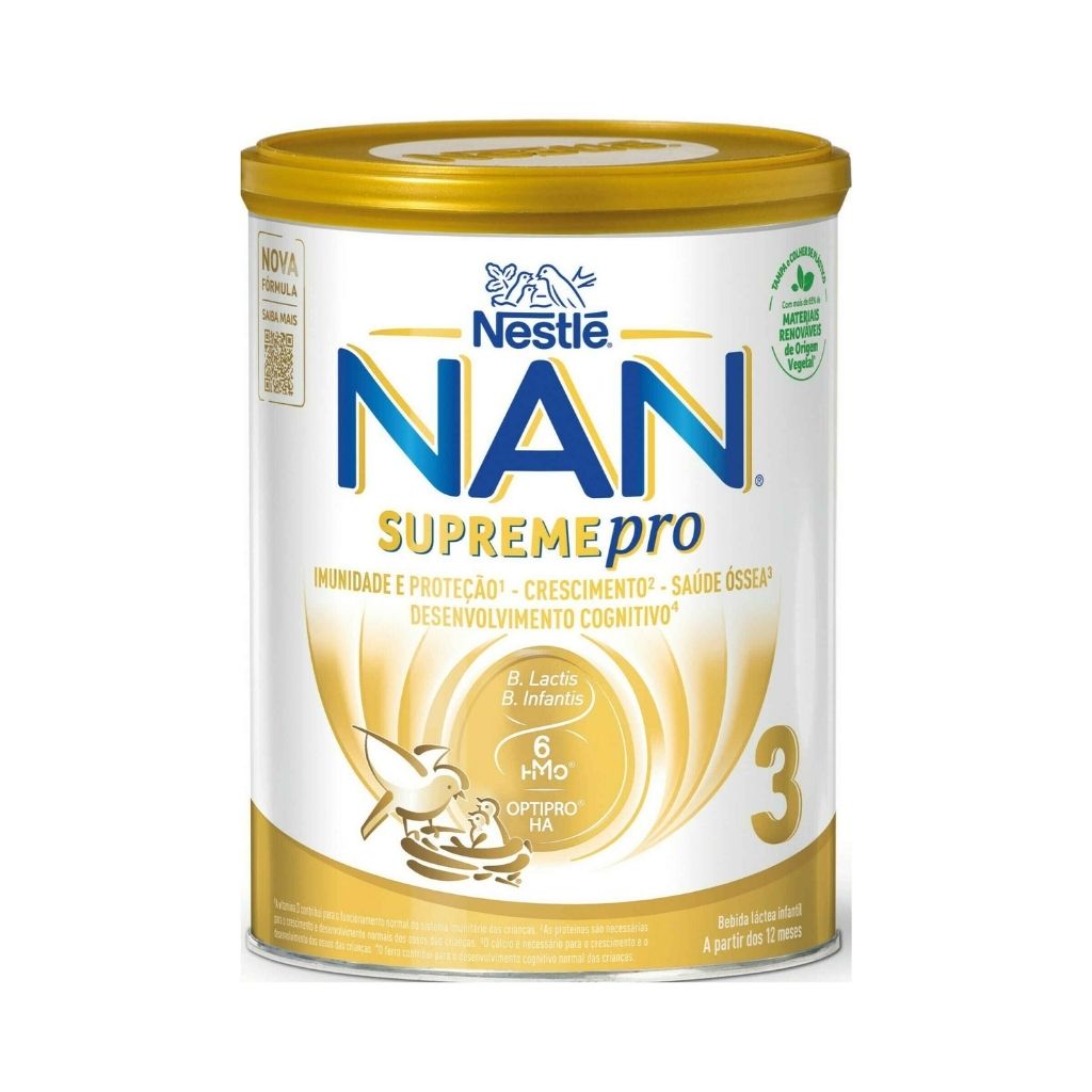 Nestlé NAN SupremePro 3 Leite de Crescimento 800 g