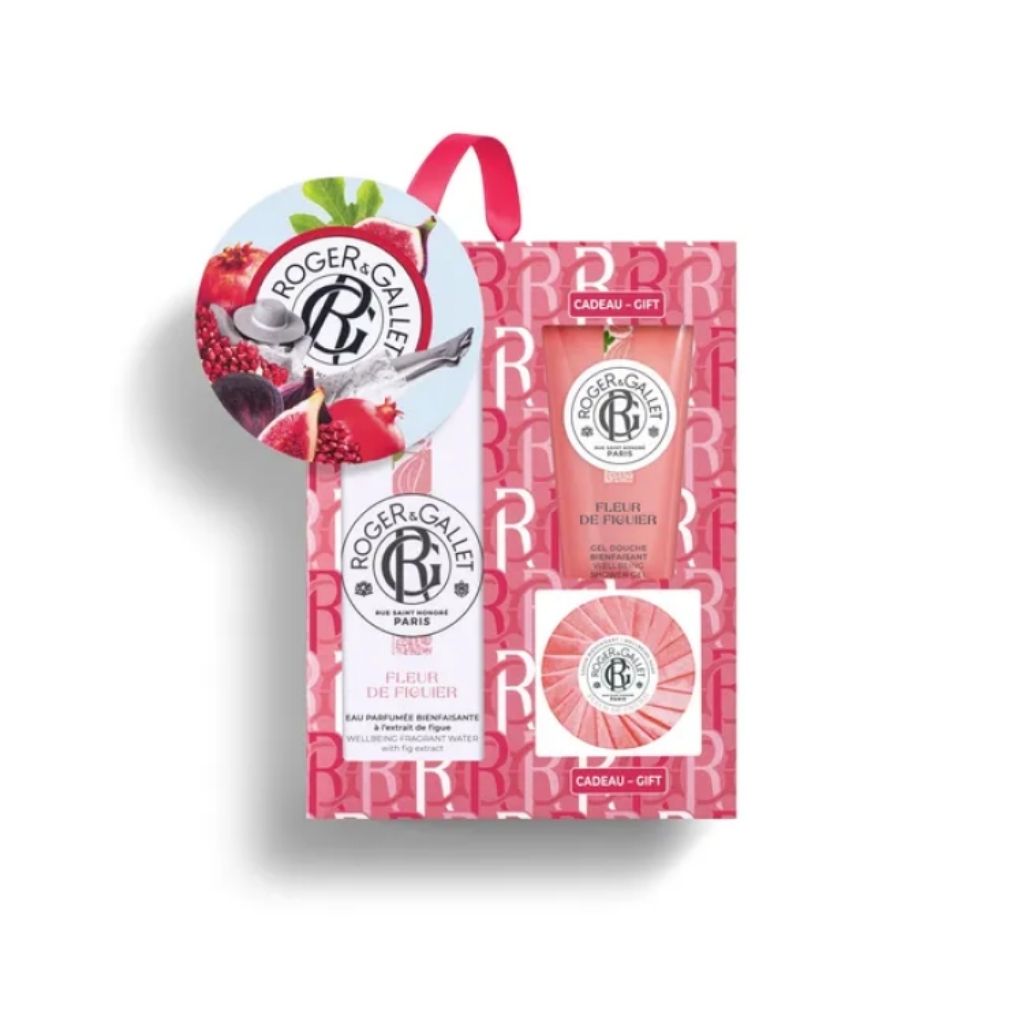 Roger & Gallet Fleur de Figuier Leite de Corpo e Bolsa Primavera 2024 Pack 2 unidades