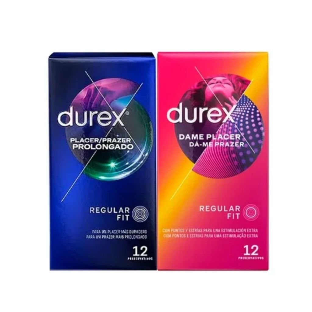 Durex Preservativos Prazer Prolongado 24 Unidades + Dame Prazer