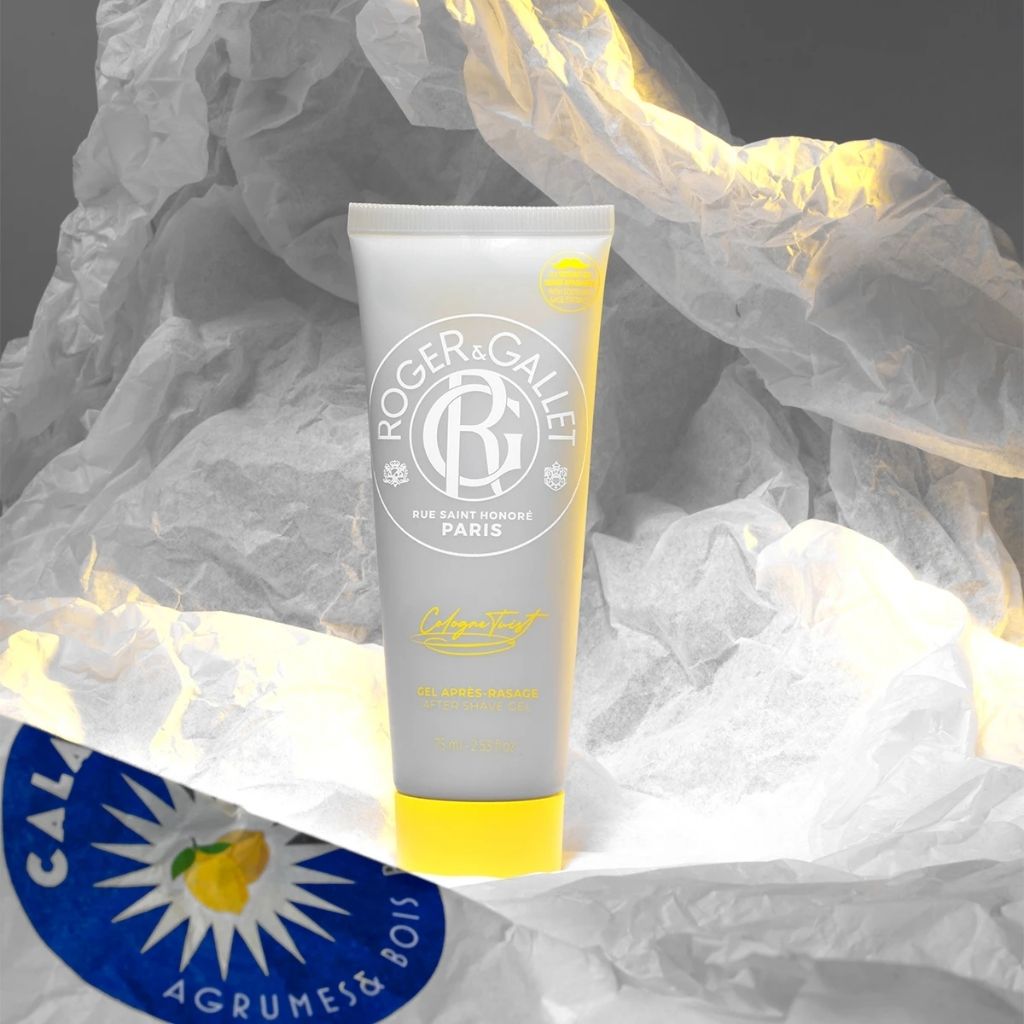 Roger & Gallet Cologne Twist Gel Pós-Barbear Hidratante e Suavizante 75 ml