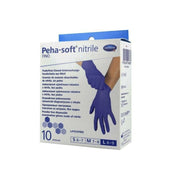 Peha-Soft Luva Nitrilo Fino Higiene/Proteção Tl X10