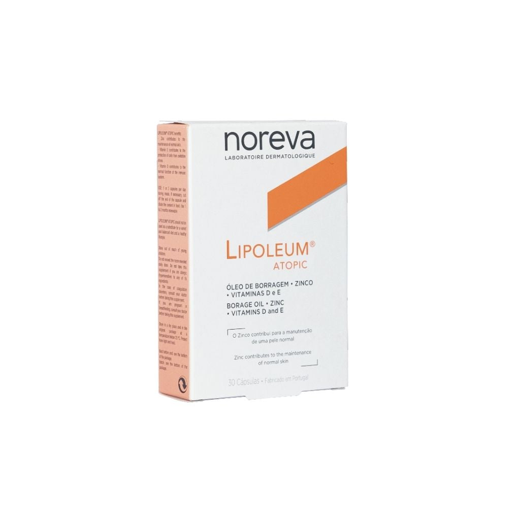 Noreva Lipoleum Atopic Pele Atópica 30 Cápsulas