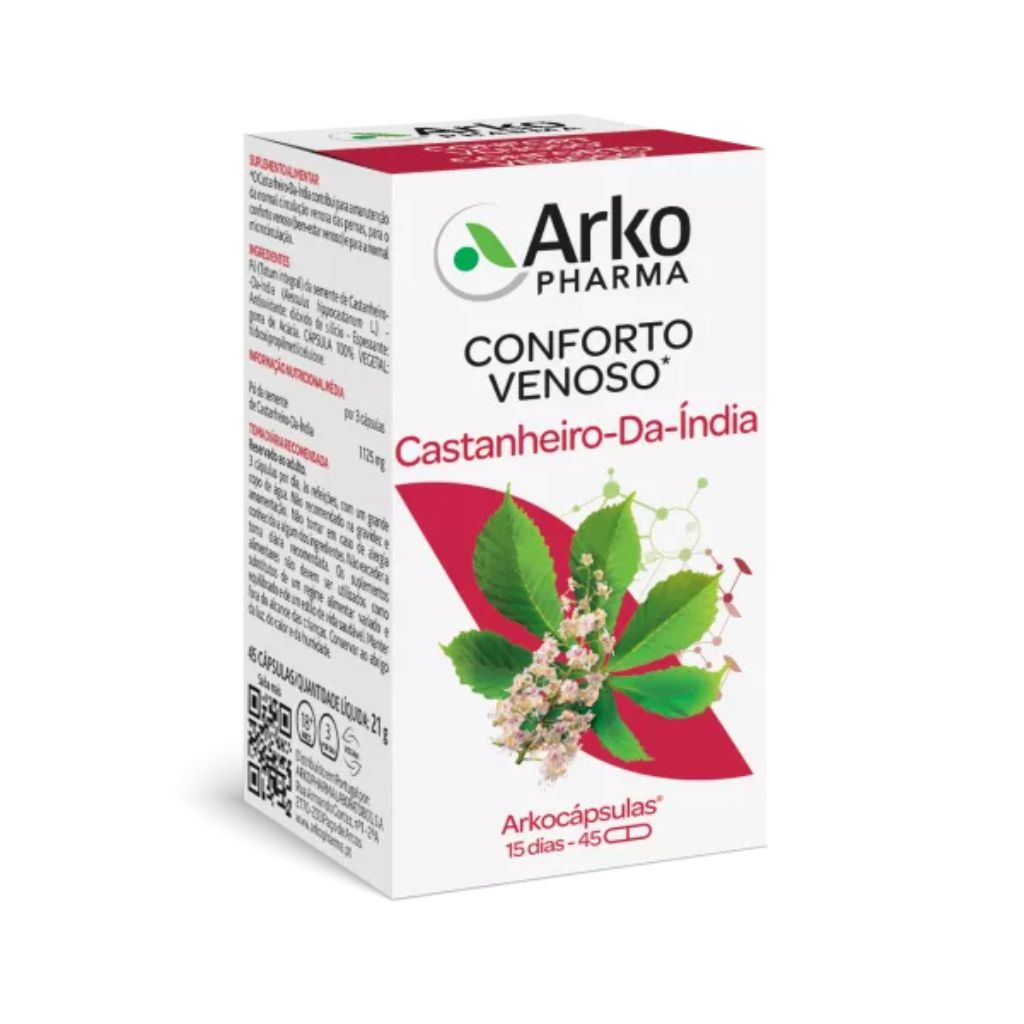 Arkopharma Arkocápsulas Castanheiro da Índia 45 cápsulas
