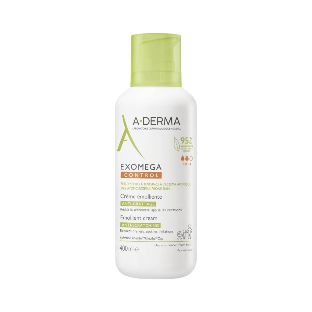 A-Derma Exomega Control Loção Emoliente Antiprurido 400ml