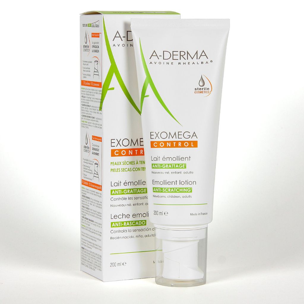 A-Derma Exomega Control Loção Emoliente Hidratante 200ml