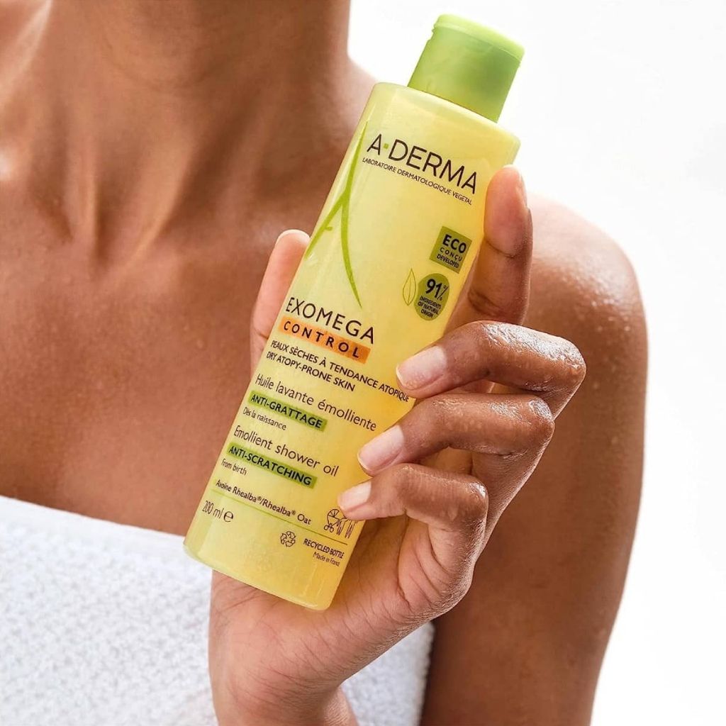 A-Derma Exomega Control Óleo De Duche Emoliente Antiprurido 200ml
