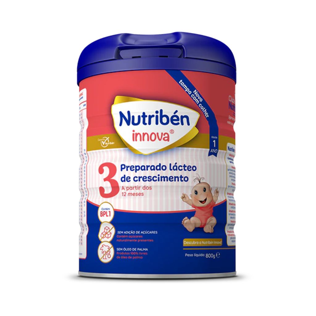 Nutribén Innova 3 Leite Crescimento Desenvolvimento Infantil 800G