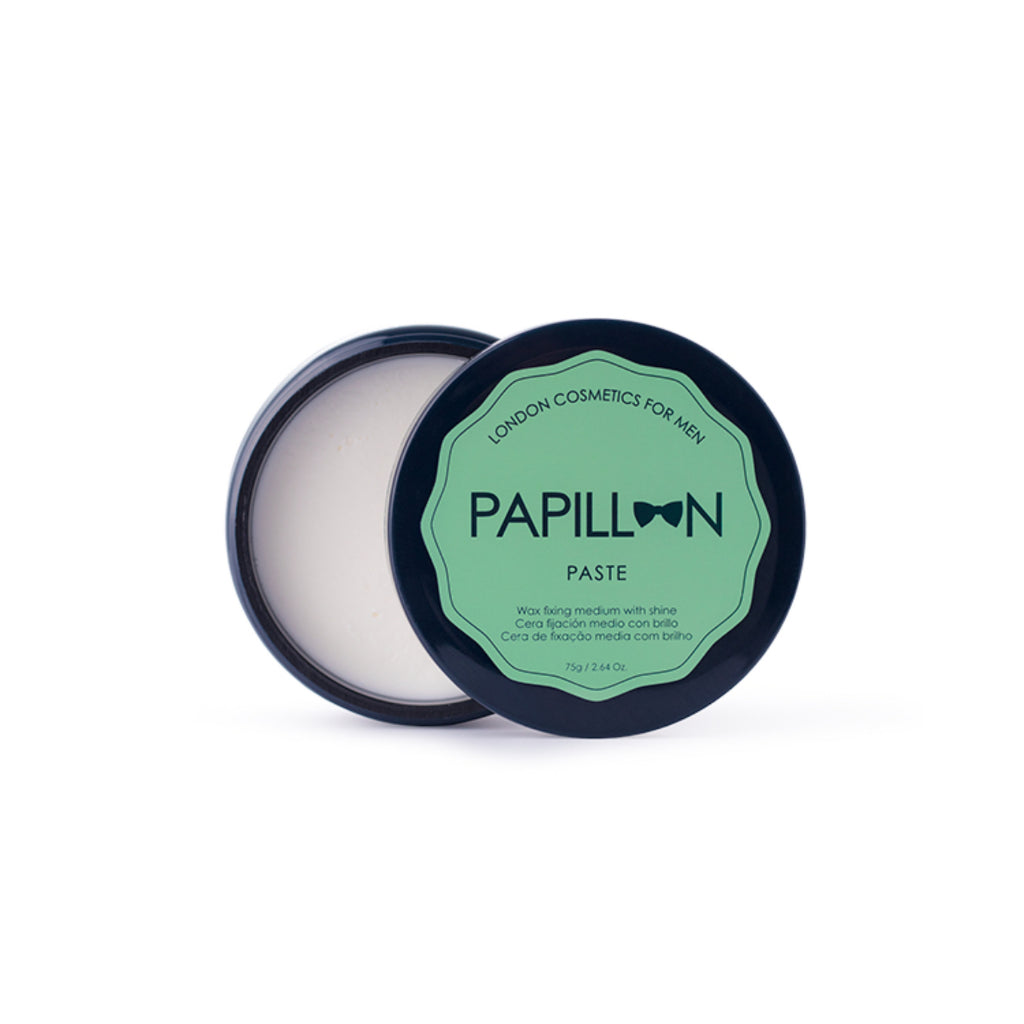 Papillon Paste Cera de Fixação Média com Brilho 75g