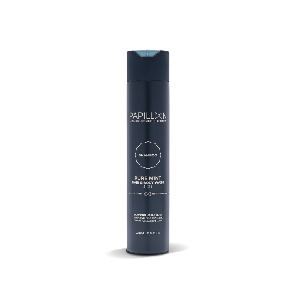 Papillon Pure Mint Champô Cabelo e Barba 300ml