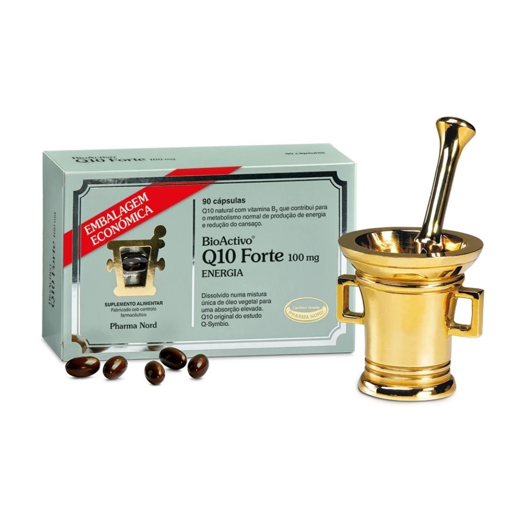 Pharma Nord Bioactivo Q10 Forte Saúde E Vitalidade 90 Cápsulas
