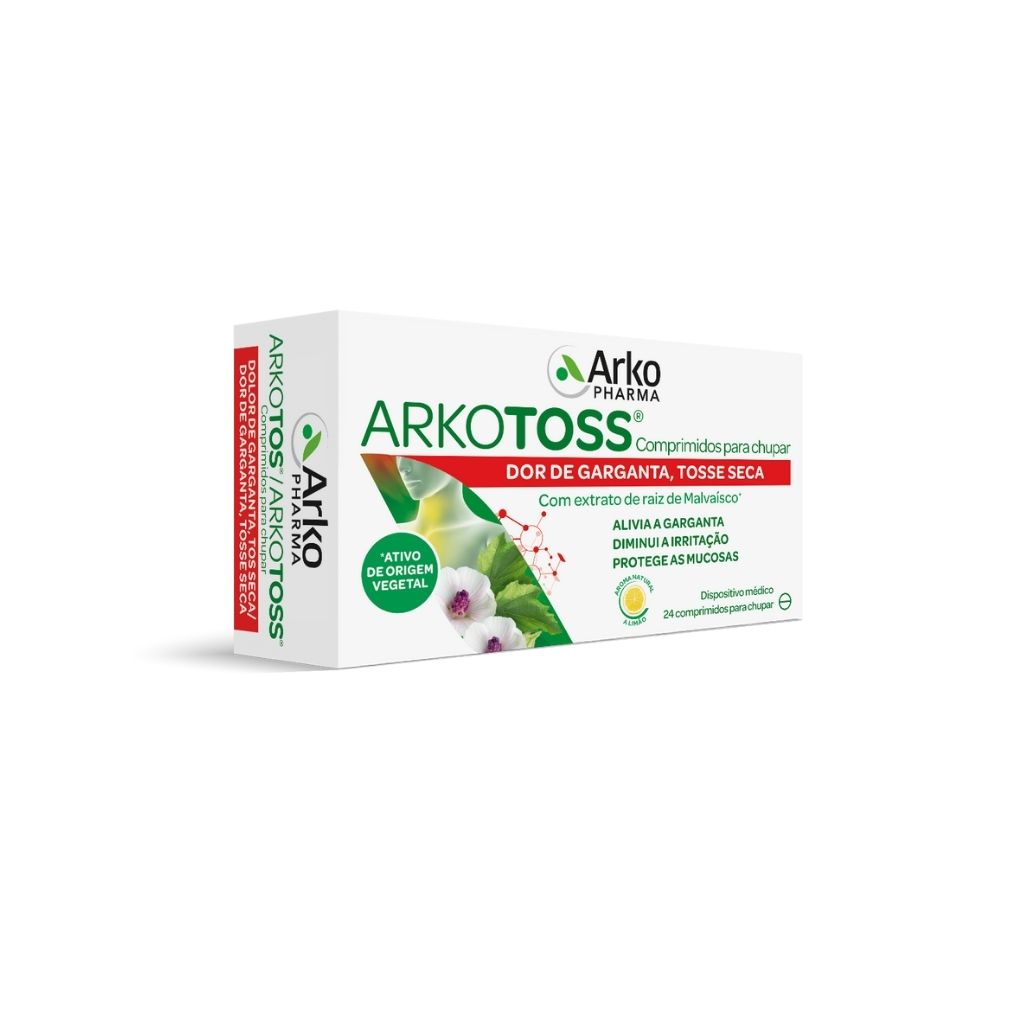 Arkopharma Arkotoss Tosse Seca Limão 24 Comprimidos
