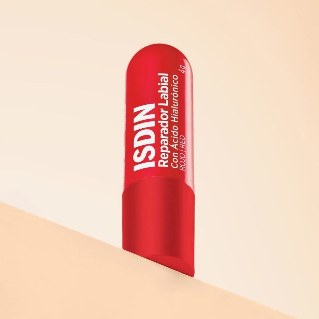 Isdin Reparador Labial Stick Vermelho Hidratação Intensa 4G