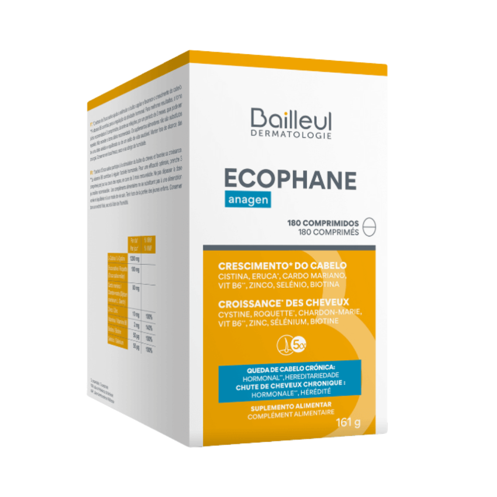 Ecophane Anagen Antiqueda Crónica 180 Comprimidos