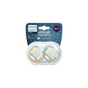 Philips Avent Ultra Night Chupeta Silicone Brilha No Escuro +18 Meses 2 Unidades