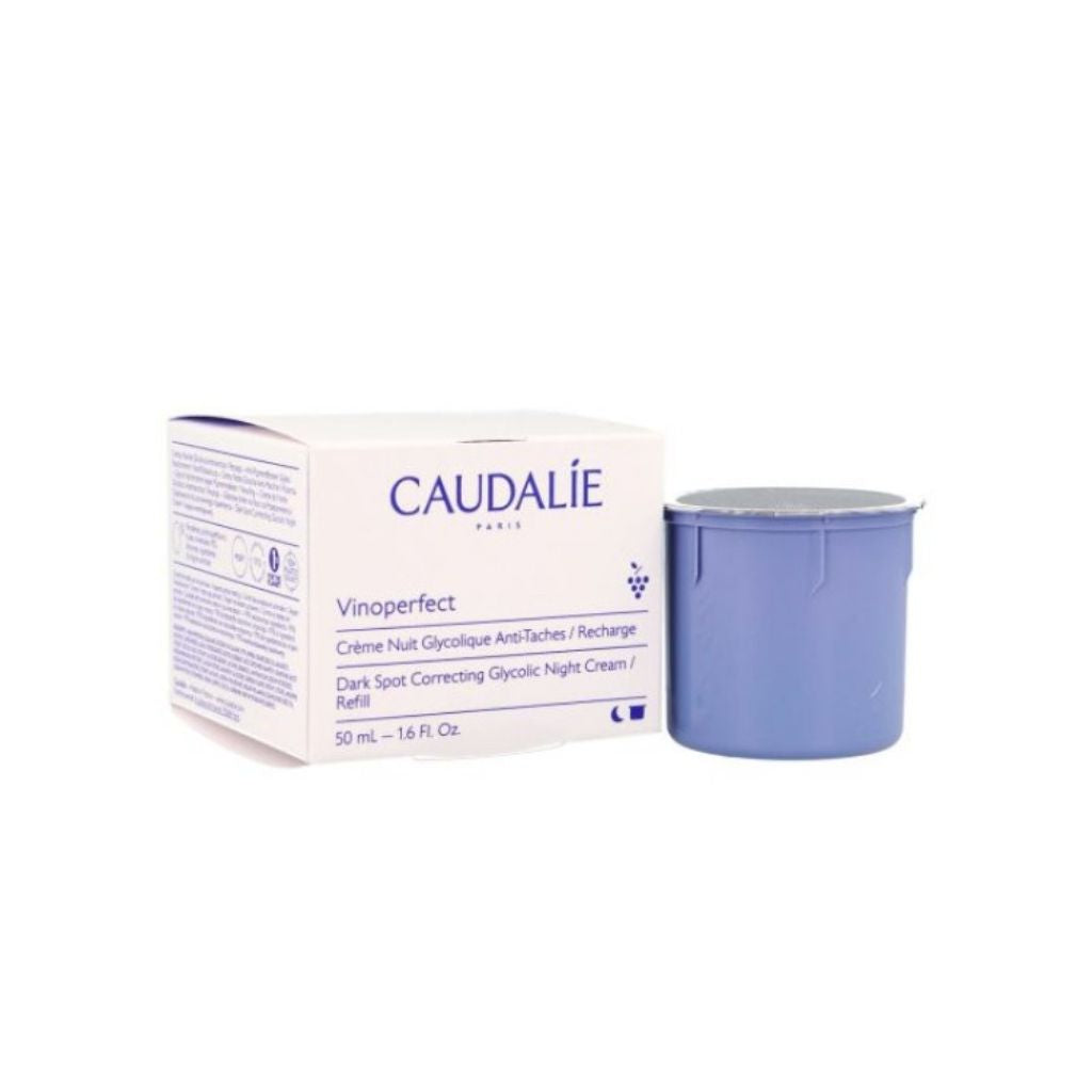 Caudalie Vinoperfect Creme de Noite Glicólico Antimanchas Recarga 50ml