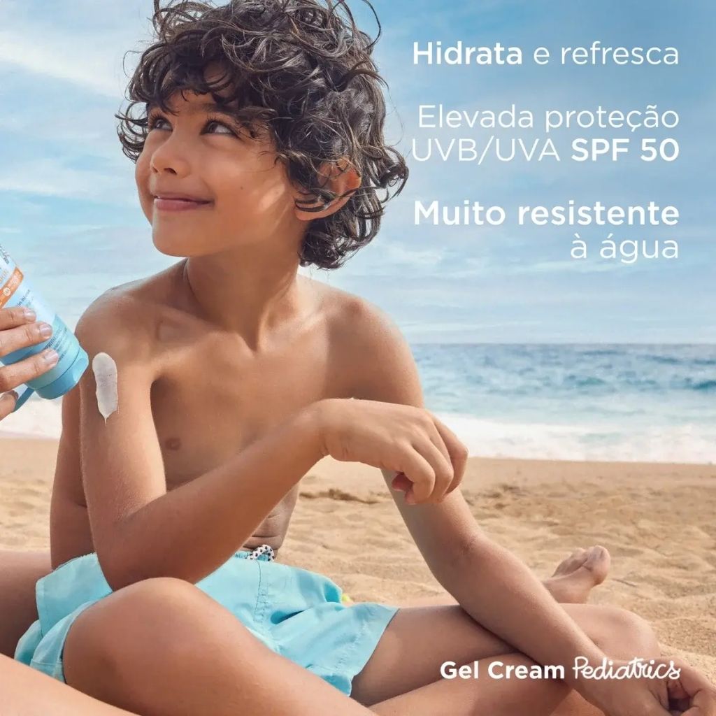 Isdin Fotoprotector Pediatrics Gel Creme Proteção Solar Spf50+ 250ml