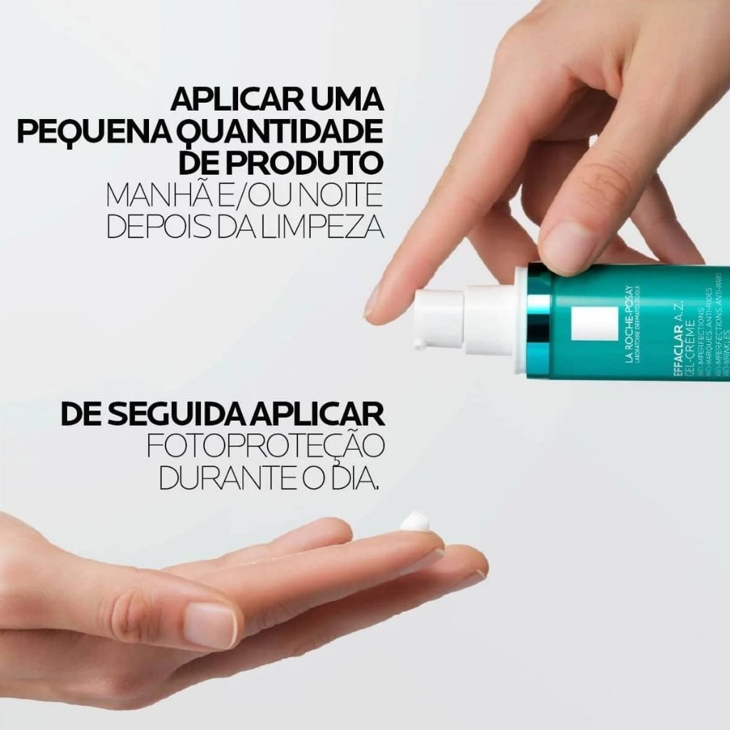 La Roche-Posay Effaclar A.Z. Gel-Creme Antimperfeições e Antienvelhecimento 40ml