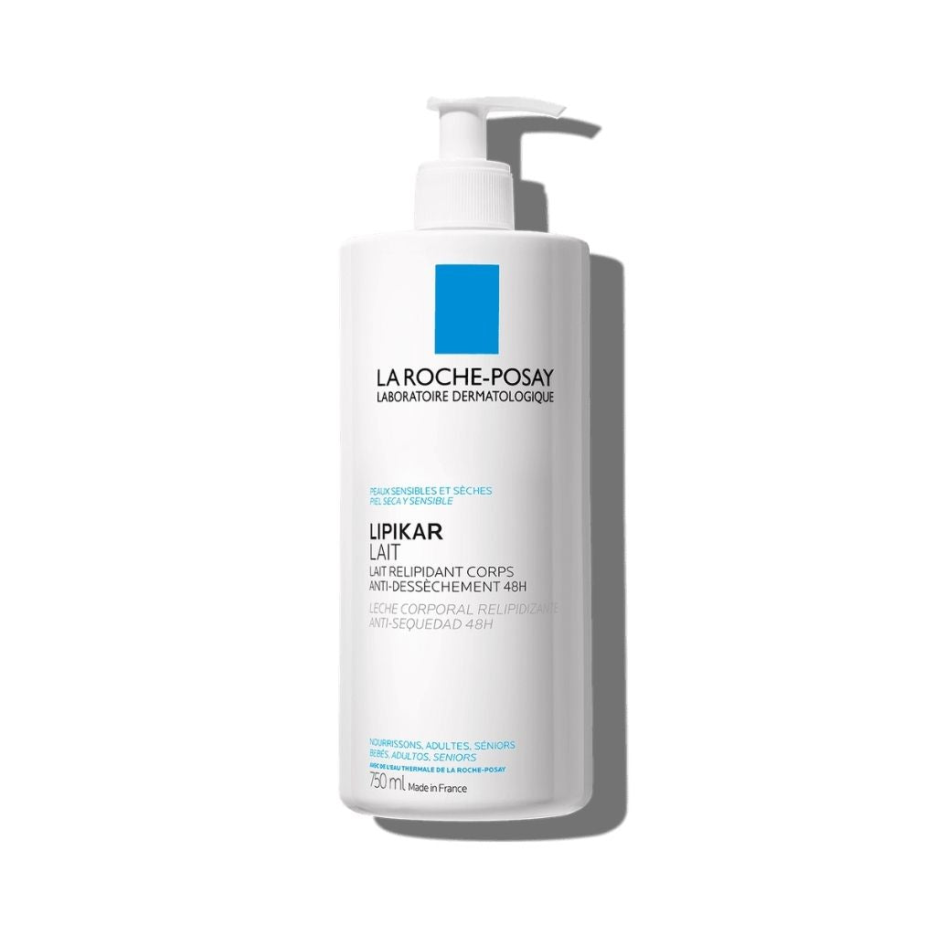 La Roche-Posay Lipikar Leite Hidratante Pele Seca 750 ml 2 unidades