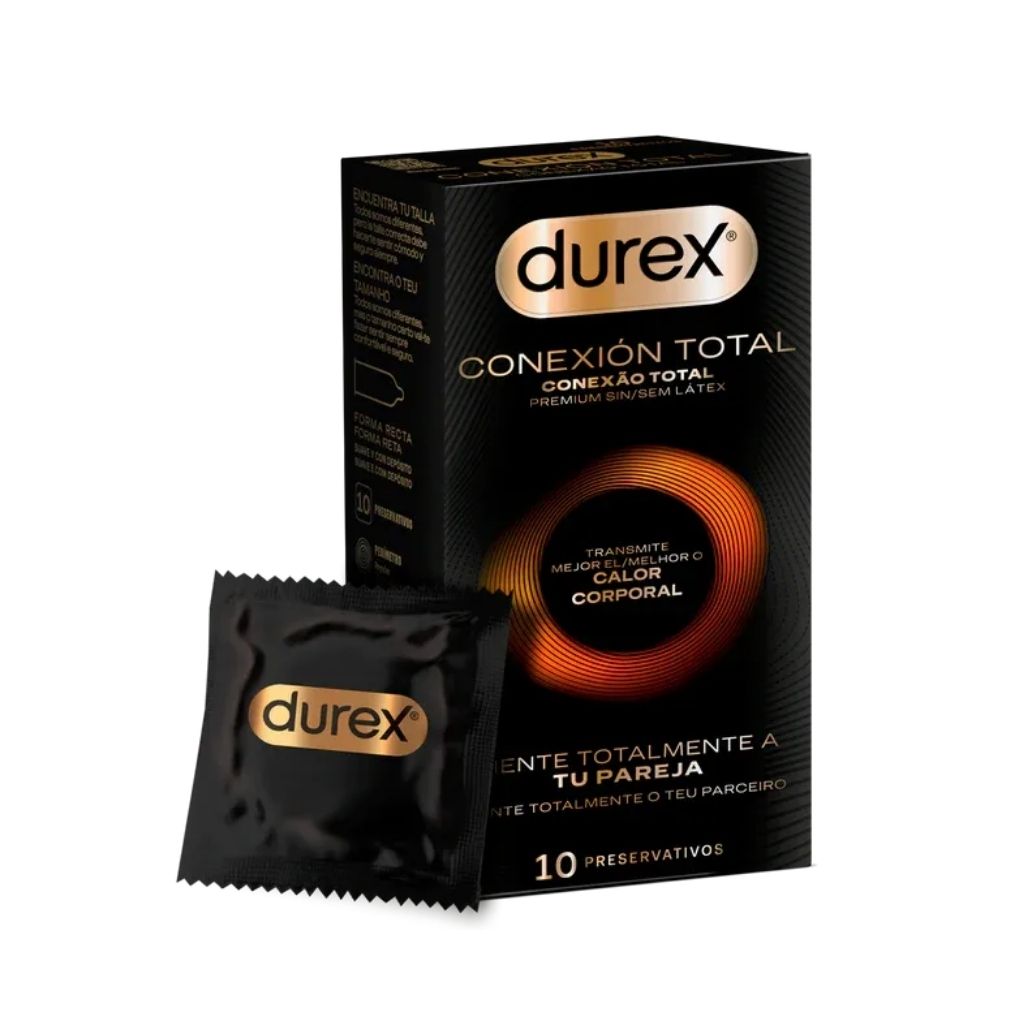Durex Conexão Total Preservativos Sensibilidade 10 unidades