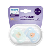 Philips Avent Ultra Soft Chupeta Decorada 0-2 Meses 2 Unidades